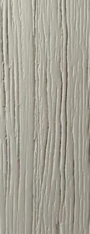Brushed finish, close-up: the grain raised by brushing, then stained